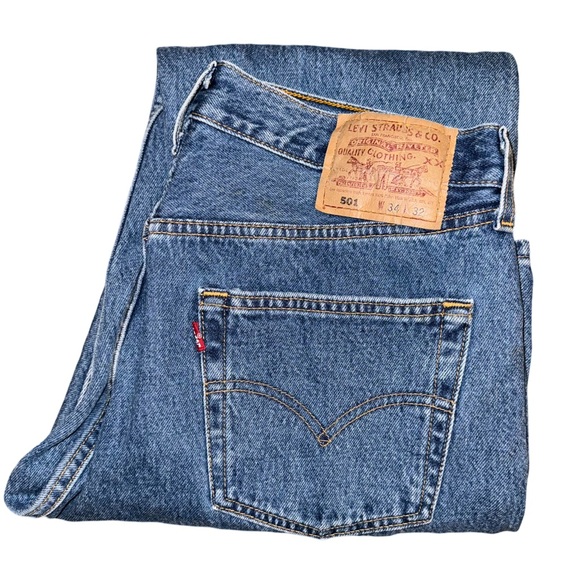 Vintage Levis 501 XX Made in USA 00501 0193 - Picture 1 of 16